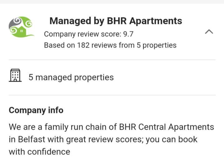Perfect Central City Location - Parking - 3 Beds - 2 Bedrooms 贝尔法斯特 外观 照片